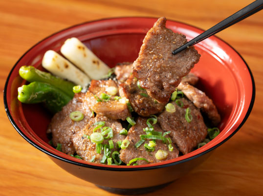 Seared Noto Beef Rice Bowl