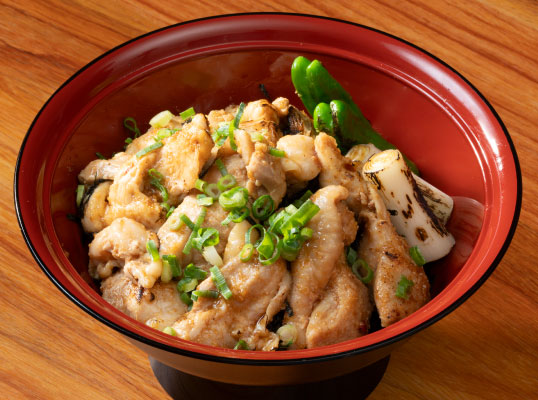 Seared Chicken Thigh Rice Bowl