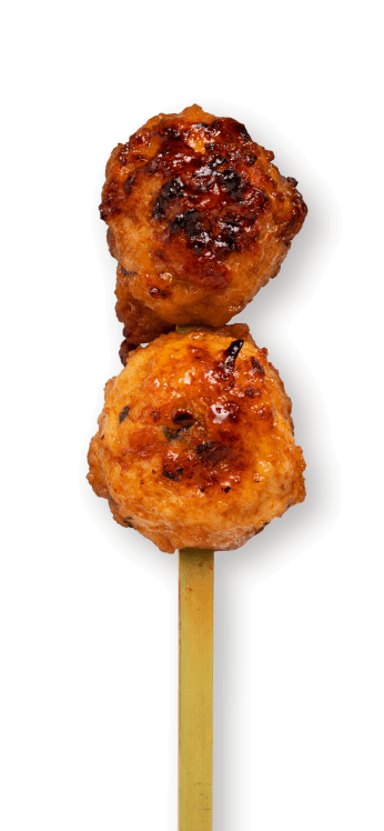 Chicken Meatball Skewer
