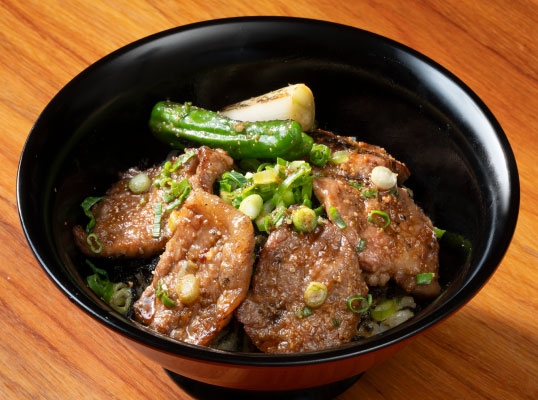 Small Grilled Noto Beef Rice Bowl