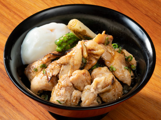 Small Yakitori & Egg Rice Bowl